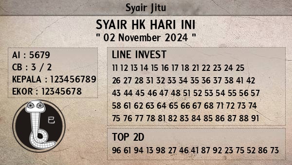syair hk vip